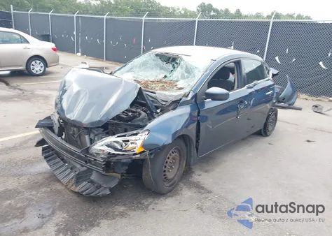 2013 Nissan Sentra Sv from USA, damaged, VIN 1N4AB7AP1DN900701